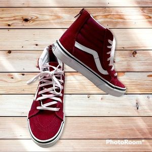 Suede High Top Vans
